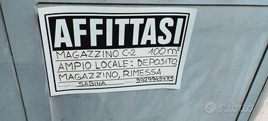 magazzino c2 in uso deposito a prato 