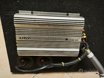 subwoofer 20 cm con ampli audison 120 w rms