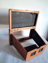 Visore stereoscopico  vintage  tascabile  marchiat