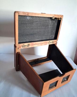 Visore stereoscopico  vintage  tascabile  marchiat