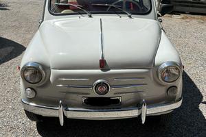 Fiat 600 D 1963 targa oro Asi