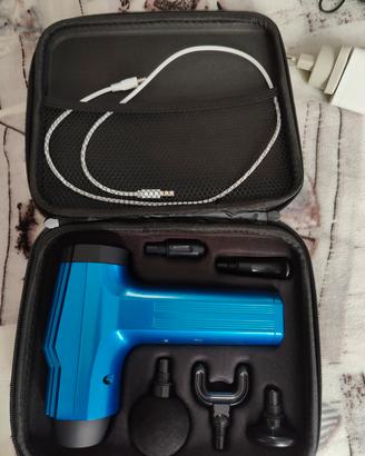 Pistola massaggiante muscolare con accessori