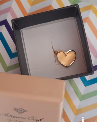 Ciondolo Cuore oro 18k - Artigiani Orafi