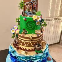 Torta scenografica Oceania 2