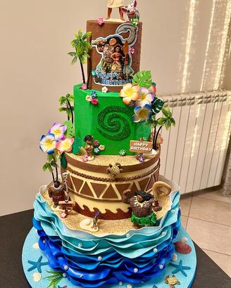 Torta scenografica Oceania 2
