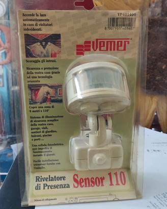 sensore rivelatore di presenza 
