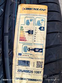 275/40 r20 GOMME 275/40/20   DUNLOP 275 40 r20