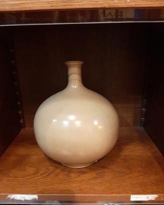 Vaso / Bottiglia decorativa in ceramica liscia