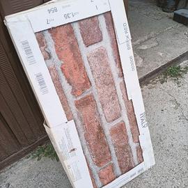 Rivestimento effetto mattone faccia vista 
