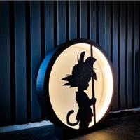 lampada goku dragonball