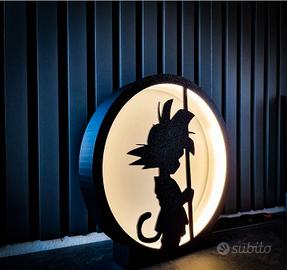 lampada goku dragonball