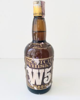 scotch whisky W5 double-u-five 75 cl vintage 