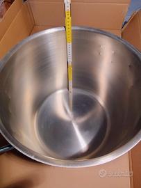Pentolone da 36 Lt.  in  acciaio Inox 18/10