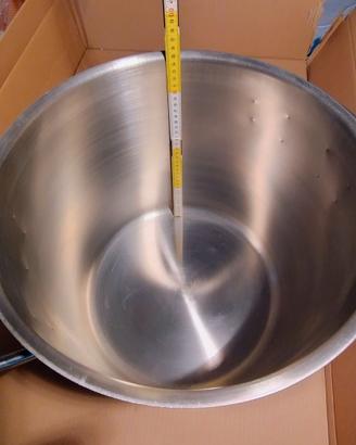 Pentolone da 36 Lt.  in  acciaio Inox 18/10
