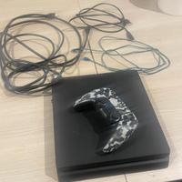 Playstation 4 slim+controller e cavi 