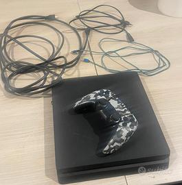 Playstation 4 slim+controller e cavi 