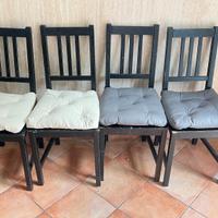 sedia da interni in legno 