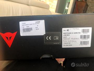 Scarpe per moto Dainese