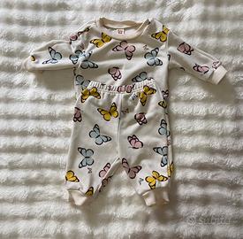 Completo per neonata con farfalle🦋