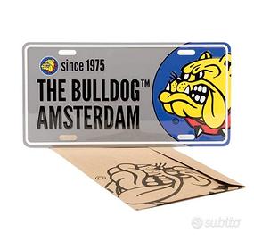 Targa The bulldog originale in metallo Amsterdam