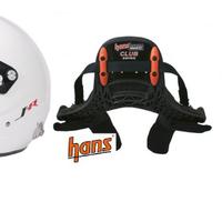 CASCO OMP J-RALLY + collare HANS omologati FIA