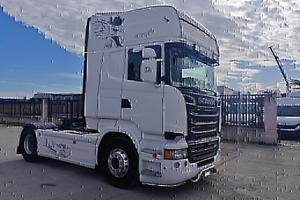 SCANIA R560 TopLine trattore con impianto idraulic