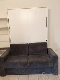 Letto a scomparsa matrimoniale