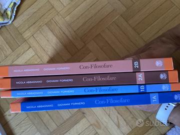 Con filosofare, volumi 1A, 1B, 2A, 2B