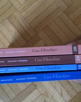 Con filosofare, volumi 1A, 1B, 2A, 2B