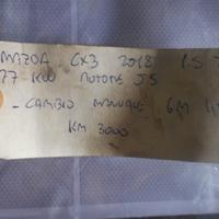 Cambio manuale 6 m 4x4 mazda cx3 1.5 tdi km 3000