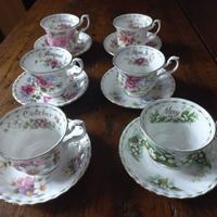 Tazze e piattini Royal Albert