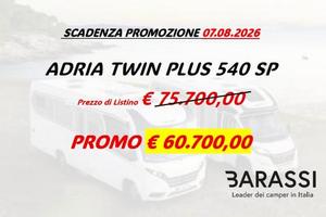 Adria Twin 540 SP