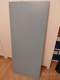 Tavolo scrivania azzurro 140 x 60 cm