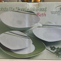 Servizio da tavola 19 pezzi