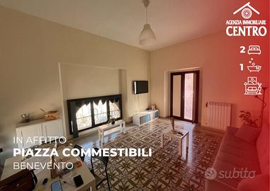 Trilocale arredato in centro