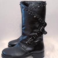 Stivali in pelle nuovi firmati Mascha