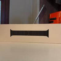 Bracciale a maglie Apple Watch nero siderale NUOVO