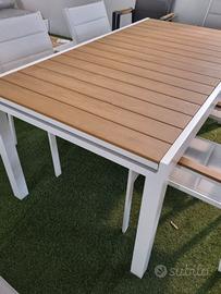 Tavolo Alluminio 220 allungabile a 3 Metri NUOVI 