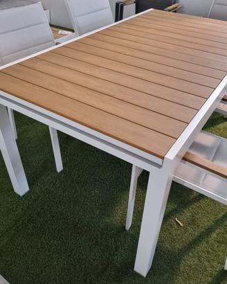 Tavolo Alluminio 220 allungabile a 3 Metri NUOVI 