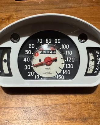 Cruscotto per Fiat 600 fondo scala 150 km/h