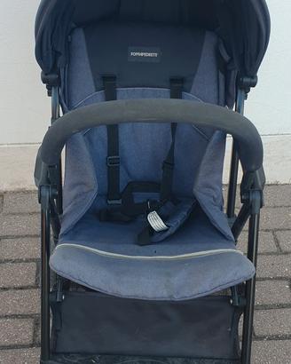 Foppapedretti passeggino leggero chiusura ombrello