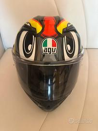 Casco agv doppia visiera