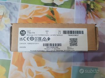 Scheda PLC Rockwel 1762-IT4 (senza sensore CJC)