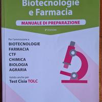 Manuale di preparazione biotecnologie e farmacia