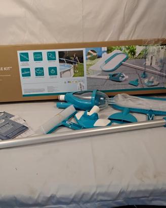 kit pulizia piscina nuovo 