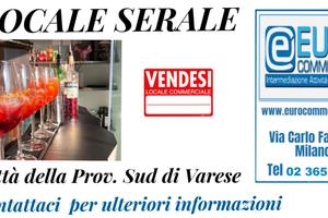 186/25 LOCALE SERALE di mq 200 in zona Varese
