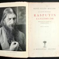 Libro vintage. Rasputin e l'ultimo zar.