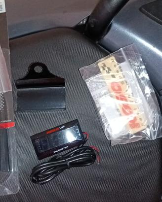 Voltmetro Koso mod. BA024B00 nuovo mai montato 