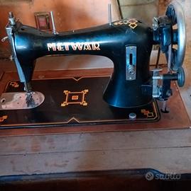 Macchina da cucire METWAR anni 60 