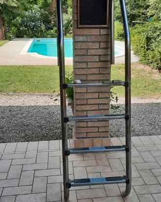 CULLIGAN SCALA 4  GRADINI NUOVA PISCINA INTERRATA